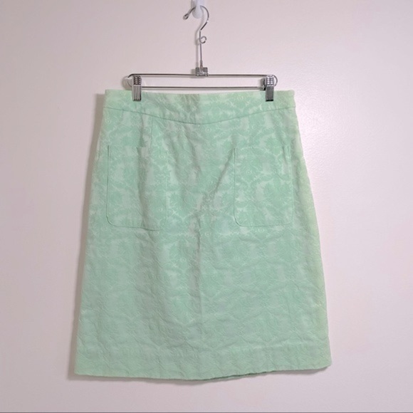 Anthropologie Turquoise Skirt - Picture 3 of 10